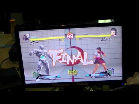 SSF4AE Semis @ ECT5 - MikeG (Seth) vs AGE ChrisG (Sakura) Top 8 qualifier