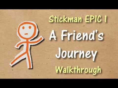 Stickman Epic 1: A Friend's Journey walkthrough with armor pencil.