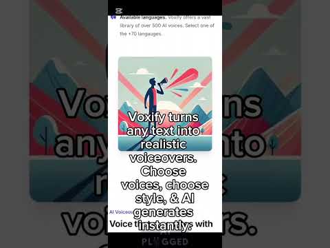 Voxify — The AI That Turns Text Into Real Human Voices! #voxify #aivideo #voicegeneratorai #aitools