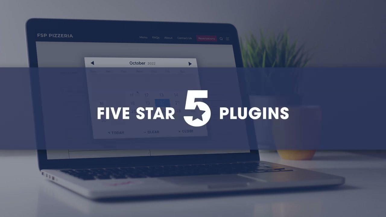 Five Star Restaurant Reservations WordPress Plugin - Advanced Settings