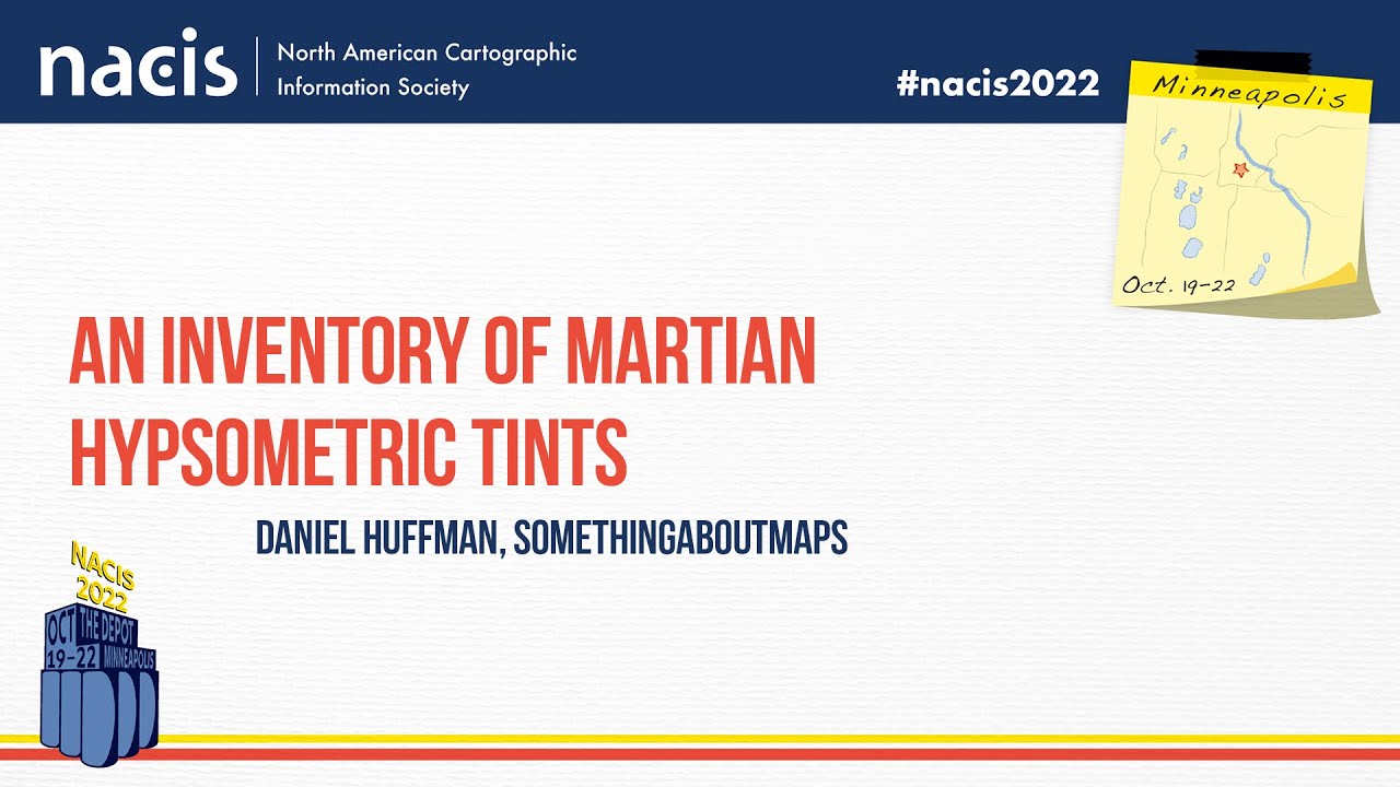 An Inventory of Martian Hypsometric Tints - Daniel Huffman, somethingaboutmaps
