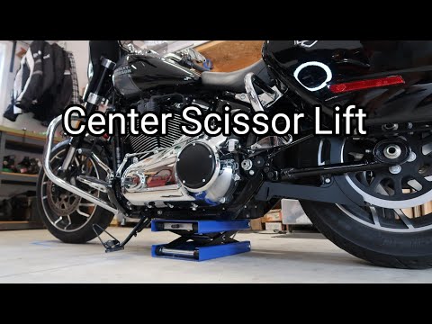 Center Scissor Lift for My Harley Davidson