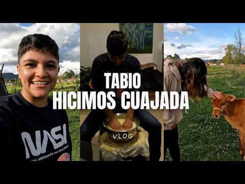 HICIMOS CUAJADA DESDE CERO 🥛 ¡La VIDA en la FINCA de mi Papá es INCREÍBLE! (Tabio, Colombia) #vlog