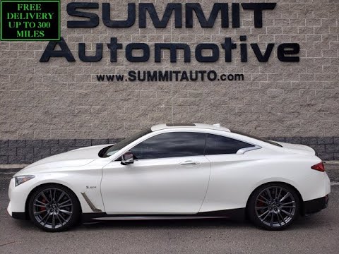 2017 INFINITI Q60 RED SPORT 400 AWD MAJESTIC WHITE WALK AROUND REVIEW 10699A SOLD! SUMMITAUTO.com