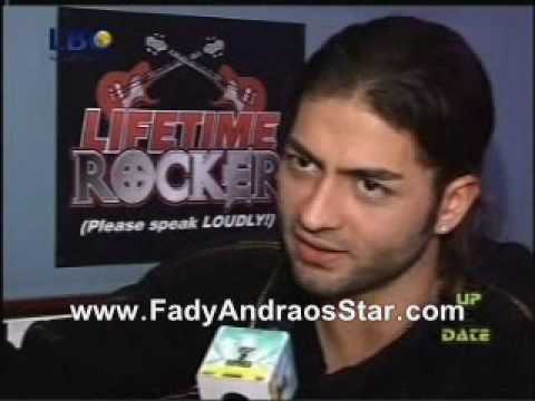 interview with rock star fady andraos on program up 2date on LBC
