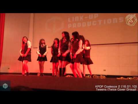 Tweens (Twice Cover Group) on KPOP Coalesce 2