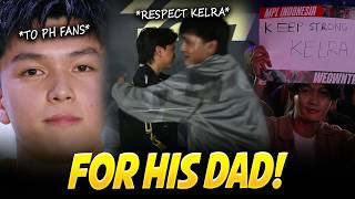 W KELRA for still PLAYING the MATCH even though his FATHER just PASSED AWAY . . .
