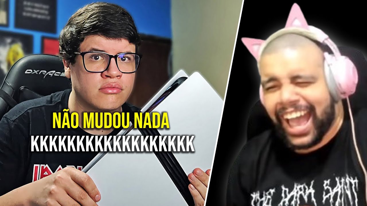LUANGAMEPLAY REAJANDO AO GAMES EDU TESTANDO O PS5 PRO KKKKKKKKKKKKKKKKKK