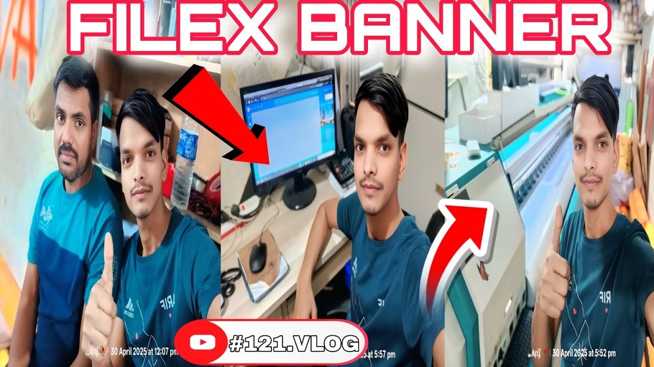 Flex Banner Printing 😮 | AV Print Vision Powai Mumbai | Banner Printing Vlog #121