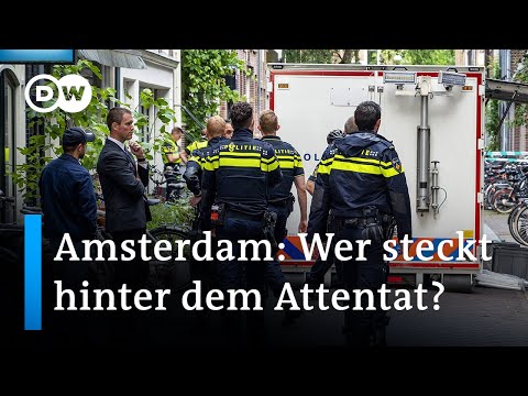 Mordanschlag auf niederländischen Journalisten Peter R. de Vries | DW Nachrichten