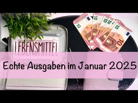 No buy January - real expenses in the 3rd week of January // save with the envelope method