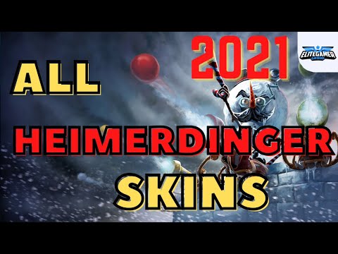 All Heimerdinger Skins Spotlight League of Legends Skin Review