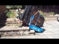Pianolift climbing stairs