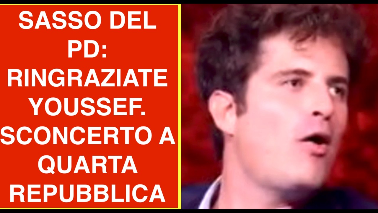 SASSO DEL PD: RINGRAZIATE YOUSSEF. SCONCERTO A QUARTA REPUBBLICA