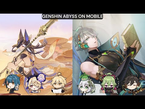 C0 Cyno Quickblooming & C0 Alhaitham Spread Me || Genshin Abyss On Mobile