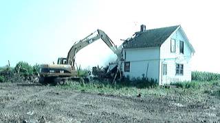 preview picture of video 'Destruction of Smid Family Homestead 7/25/2011'