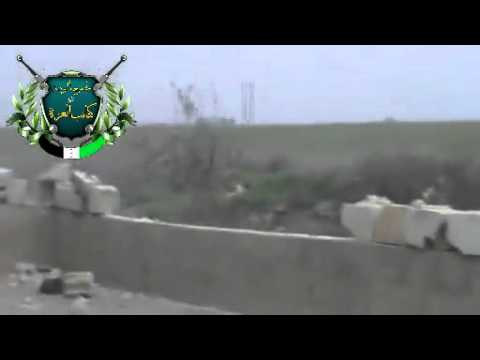 اشتباكات خلال اقتحام حاجز قرية حصرايا من قبل ألوية وكتائب العزة في ريف حماة