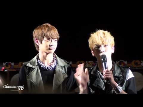 [fancam] 110804 SHINee Minho & Key - You and I @ World Percussion Festival
