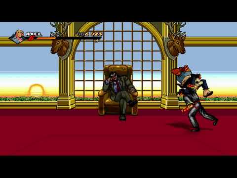 Streets Of Rage - Extra Boss - Shiva And Mr. X