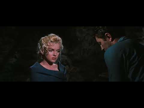 River Of No Return (1954) Marilyn Monroe & Robert Mitchum   HD
