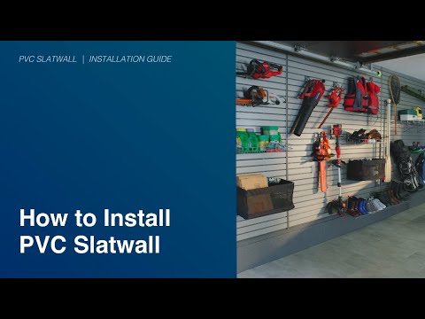 Newage Slatwall Installation