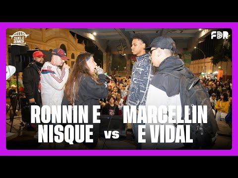 RONNIN E NISQUE VS MARCELLIN E VIDAL (SEMIFINAL) - DUELO DE MCS - 14/06/2024