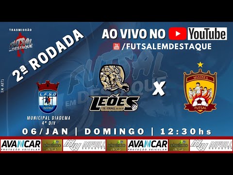 AO VIVO FINAL  MUNICIPAL DIADEMA - LEÕES DE ISRAEL X MULEKES