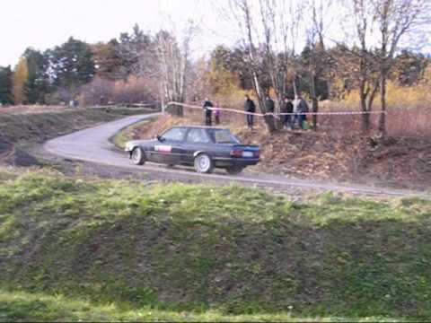 XII Jasielski Rajd Niepodległości BMW E30 P. Gustek, M. Staniszewski