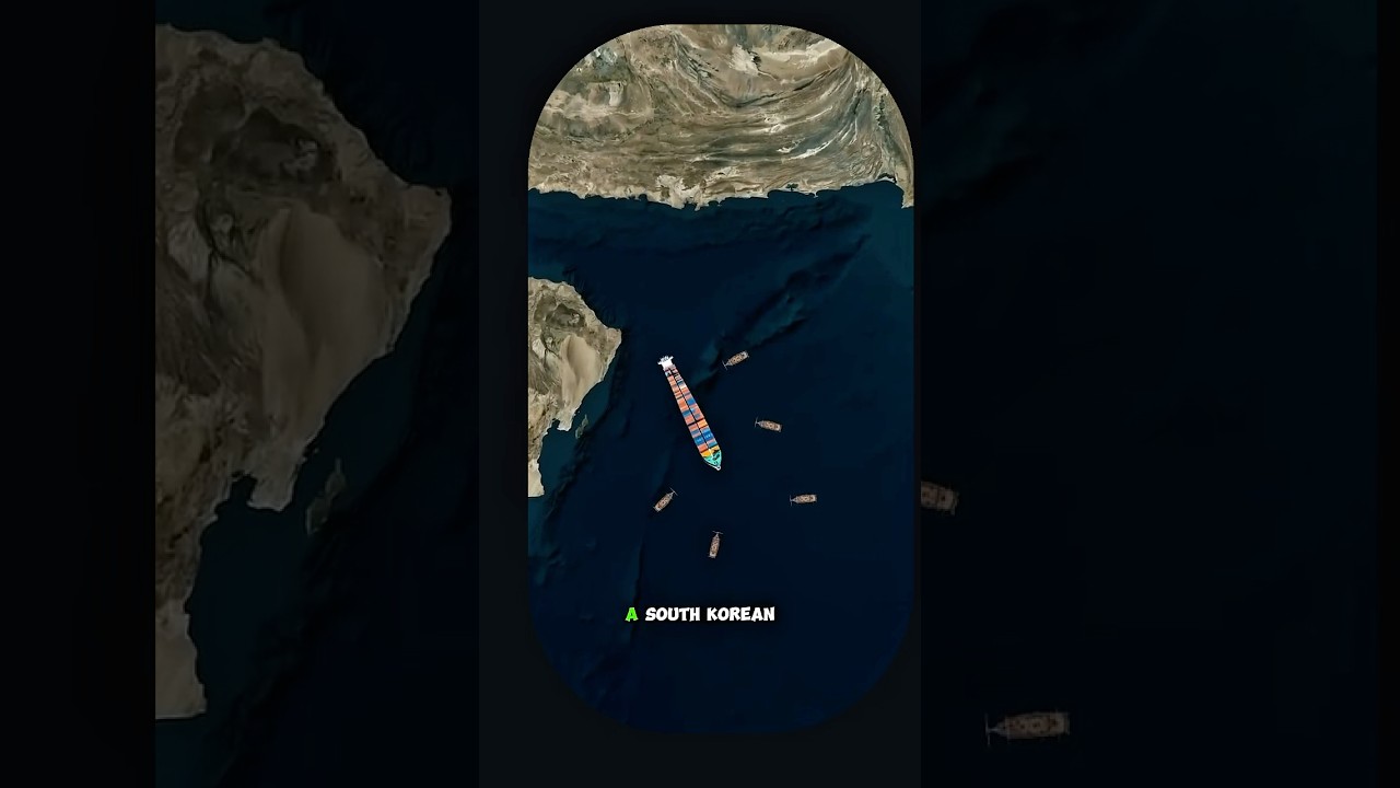 How South Korea saved its Ship from Pirates #geographythroughmaps #facts #geography #map