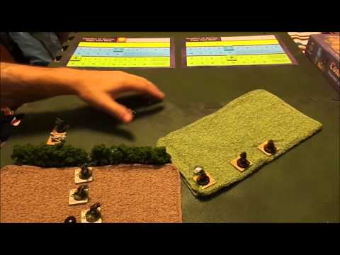 Playing Storms of Steel with some miniatures