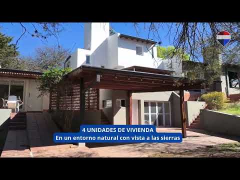 VENTA CASA DE 2 DORM + 3 DEPARTAMENTOS EN VILLA GENERAL BELGRANO CORDOBA ARGENTINA