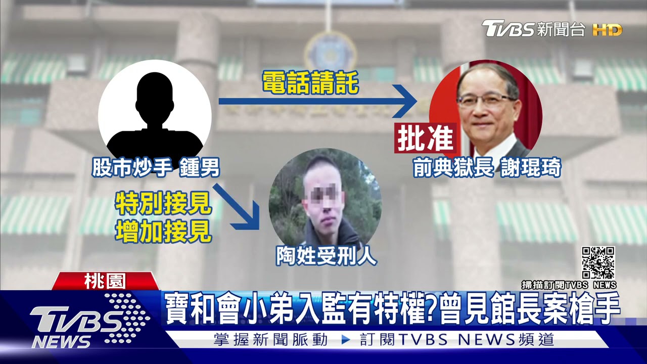 黑幫有特權?寶和會槍手「12次特見」 典獄長全批准