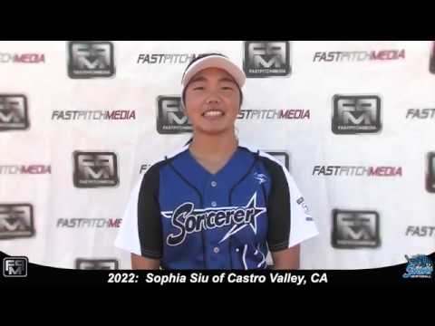 2022 Sophia Siu Athletic Middle Infielder and Third Base Softball Skills Video - Sorcerer Williams
