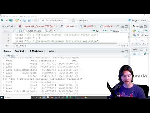 BAS 320 - Correlation / BAS 474 - Clustering and Association Rules