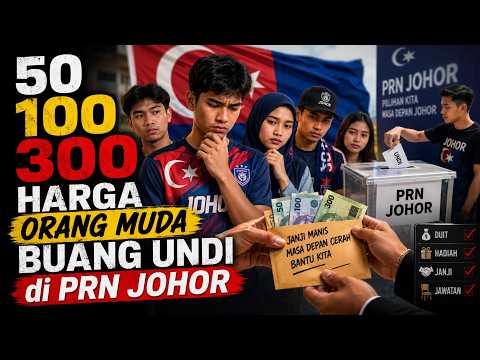 PRN Johor: Duit, hadiah & janji manis untuk beli hati orang muda