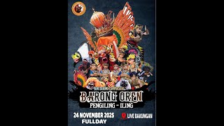 Download lagu LIVE SENI JARANAN BARONG OREN PENGILING ILING || BAKUNGAN - BANYUWANGI mp3