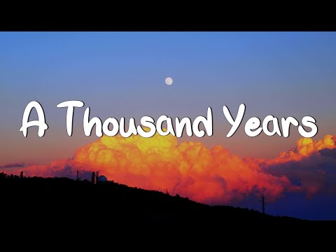 A Thousand Years - Christina Perri  (Lyrics) | Adele, Coldplay (Mix Lyrics)