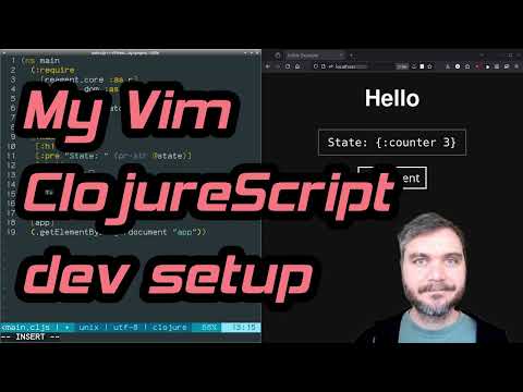 My Vim & ClojureScript dev setup