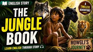 🐺 The Jungle Book | Learn English Through Story 📖 | English Listening Practice 🎧