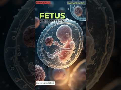 Human Fetus Animation | Human Anatomy | Immunity and Gut Health | 02