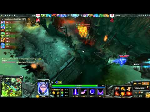 LGD vs Zenith -  Game 1, Winner Bracket Semifinals - The International - Russian Commentary