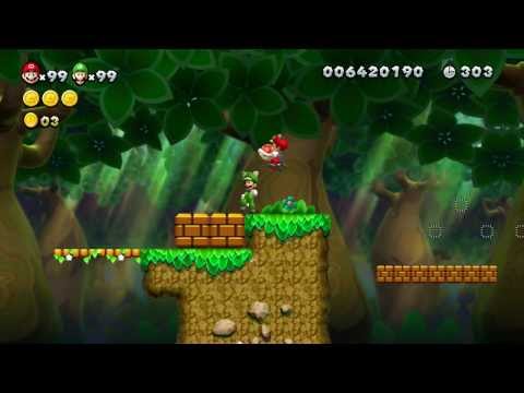 New Super Mario Bros U - 100% Walkthrough Co-op - Parte 19 di 22