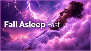 1 Hour Relaxing City Storm Sounds & Rain | Insomnia & Stress Relief Music