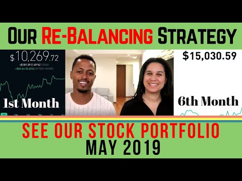 OUR STOCK PORTFOLIO UPDATE | We're Rebalancing Our Portfolio (Ep. 6 - May 2019)