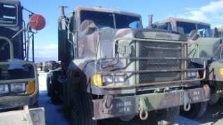 preview picture of video '1991 Freightliner Tractor Truck Model# M916A1  on GovLiquidation.com'