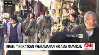 Israel Tingkatkan Pengamanan Selama Ramadan