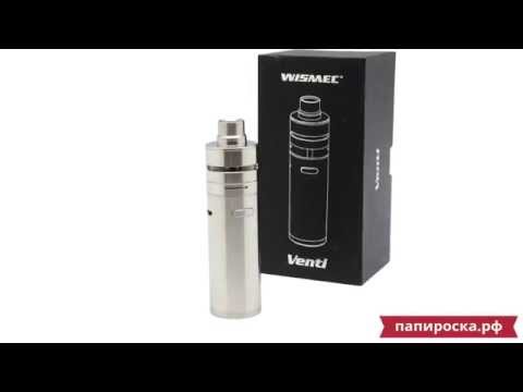 Wismec Venti Kit with Venti Atomizer - набор (3000mAh, 5.8 мл) - видео 1