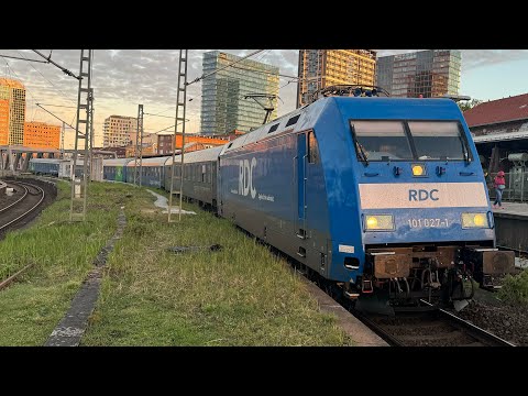 Führerstandsmitfahrt von ALA nach Hamburg Hbf mit Lokumlauf Bereitstellung des EN 346 nach Stockholm
