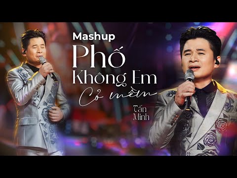 Giằng xé con tim khi nghe TẤN MINH cover PHỐ KHÔNG EM & CỎ MỀM | Live in Giao Lộ Thời Gian