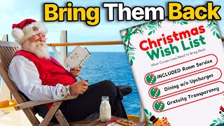 Things Cruise Lines Used to Include for Free (But Now Charge Extra For)